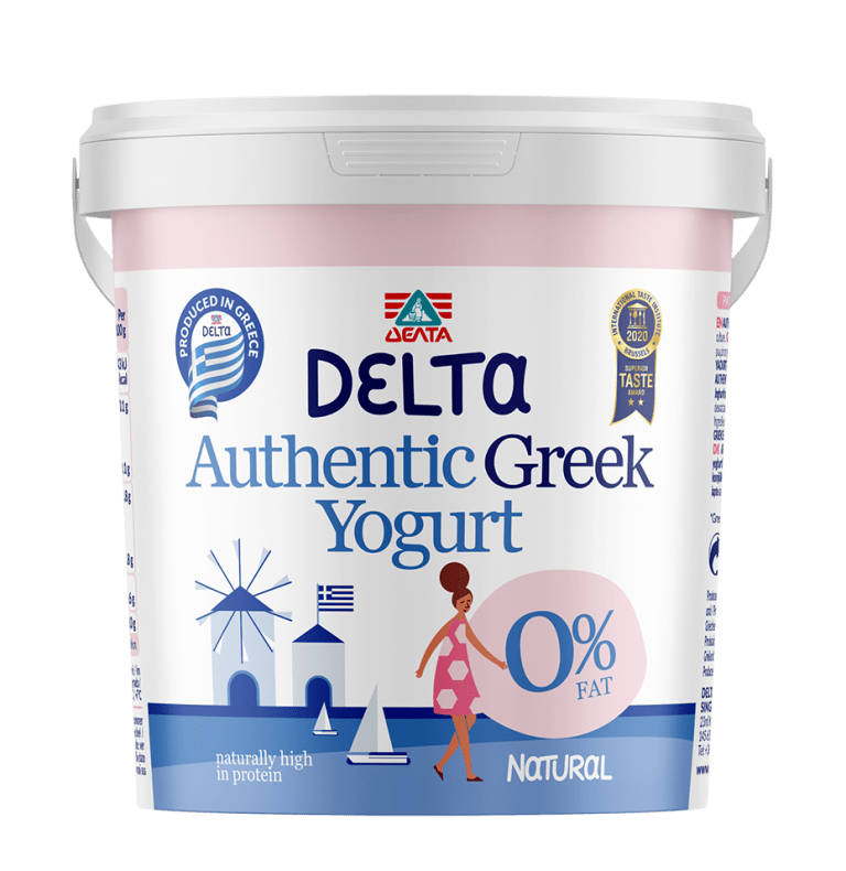 Authentic Greek Yogurt Delta Authentic Greek yogurt 0 Fat Delta