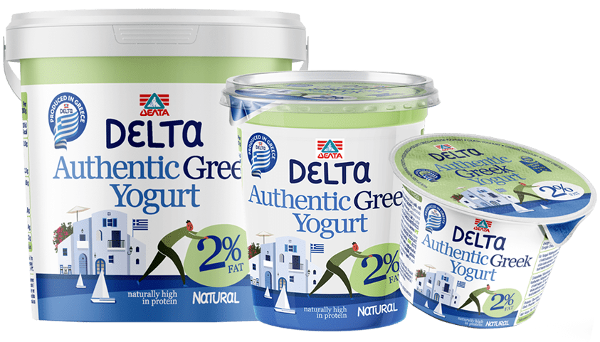 Delta Authentic Greek yogurt – 2% Fat