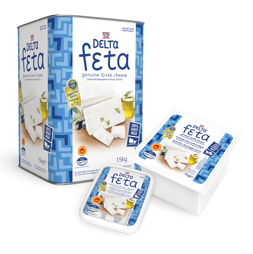 Delta Authentic Greek Feta Cheese P.D.O.